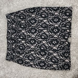 Express lace sexy work skirt